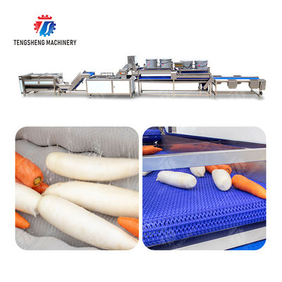 Fruit and vegetable roller bubble washing and air-drying picking line Fruit Vegetable FOOD processing production Machine