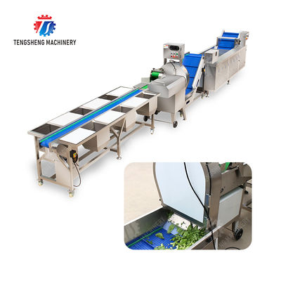 Fruit and vegetable selection, cutting and washing production line Fruit Vegetable FOOD processing production Machine