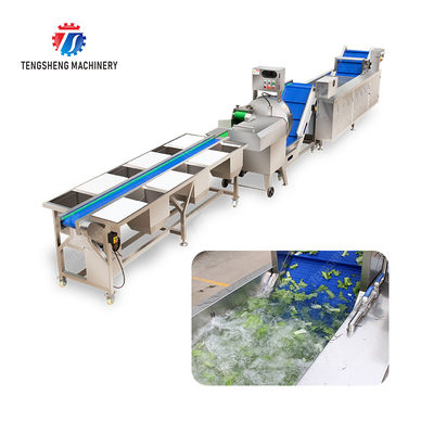 Fruit and vegetable selection, cutting and washing production line Fruit Vegetable FOOD processing production Machine