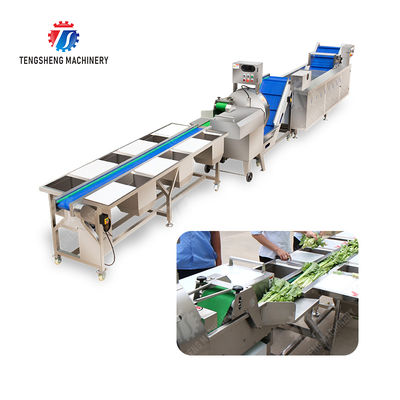 Fruit and vegetable selection, cutting and washing production line Fruit Vegetable FOOD processing production Machine