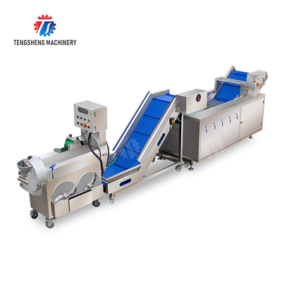 Fruit and vegetable cutting, hoisting and washing production line Fruit Vegetable FOOD processing production Machine