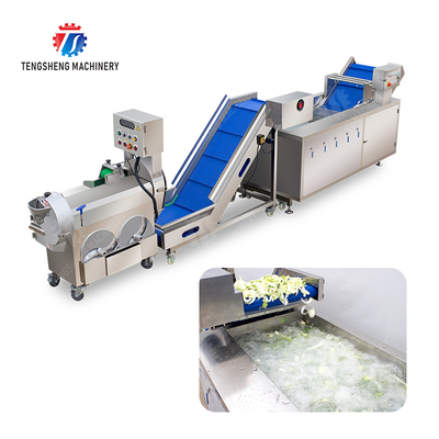 Fruit and vegetable cutting, hoisting and washing production line Fruit Vegetable FOOD processing production Machine
