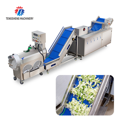 Fruit and vegetable cutting, hoisting and washing production line Fruit Vegetable FOOD processing production Machine