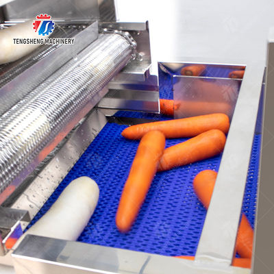 Fruit and vegetable roller bubble washing and air-drying picking line Fruit Vegetable FOOD processing production Machine