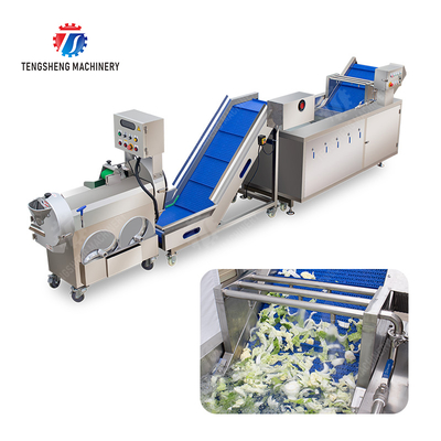 Fruit and vegetable cutting, hoisting and washing production line Fruit Vegetable FOOD processing production Machine