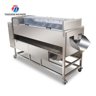 Fruit Orange Vegetable Leaves Vegetables sward beans  soybeans  green beans  chickpeas beans  red beans  mung beans  green peas beans canning Potato Screw shaft brush machine